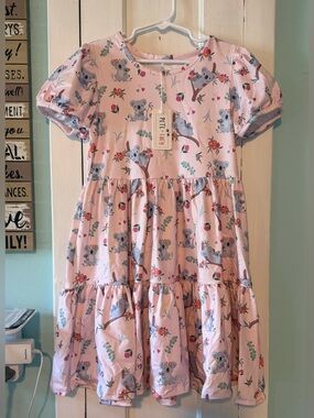 Pete + Lucy Koala Print Girls’ Dress Size: 6/6X NWT